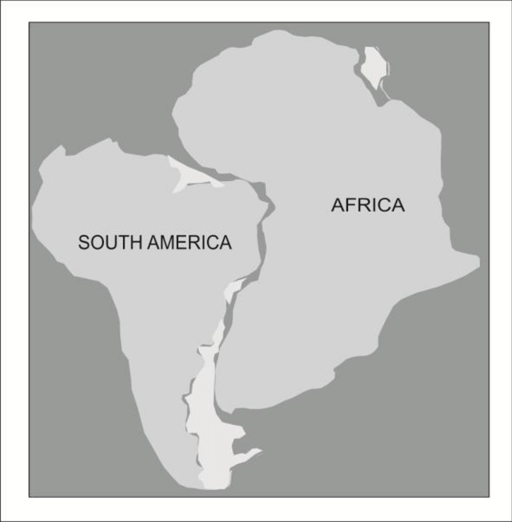 Matching geology and fossils across Africa and South America