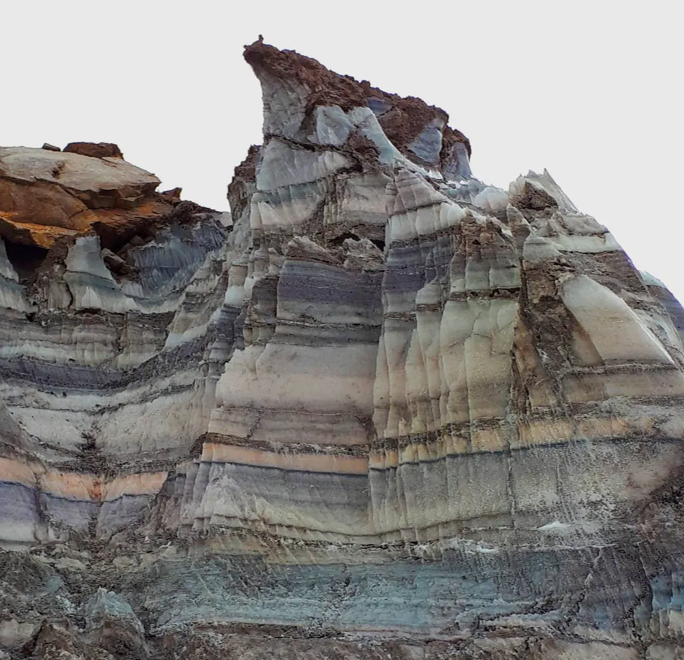 Evaporites in Zagros, Iran